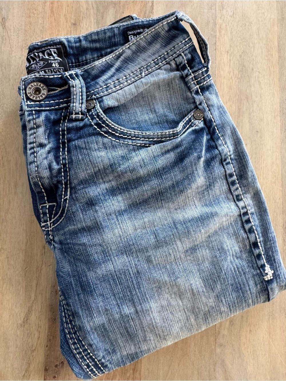 Men's Salvage Mayhem Regular Boot Cut Jeans